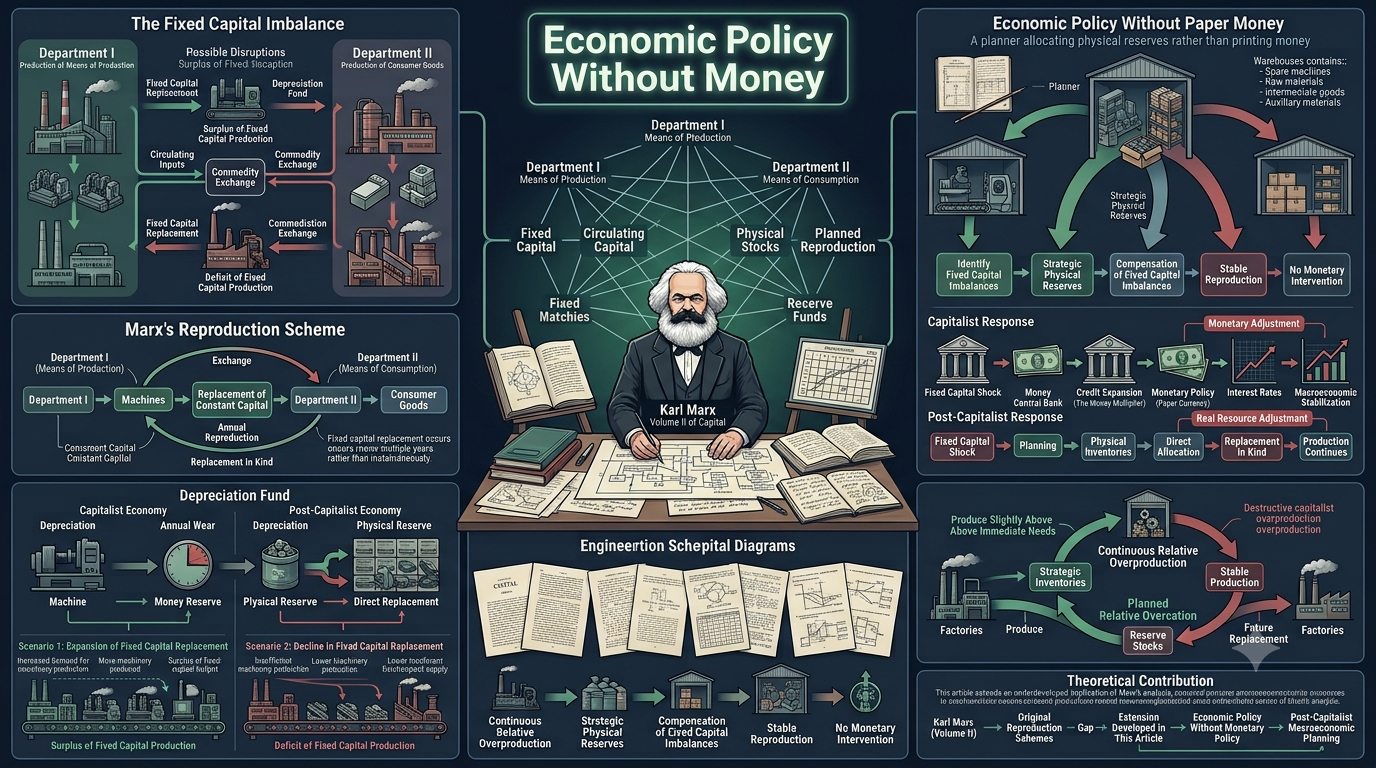 HOW TO CONDUCT ECONOMIC POLICY IN THE PRESENCE OF A FIXED CAPITAL SURPLUS OR DEFICIT WITHOUT RESORTING TO PAPER MONEY?