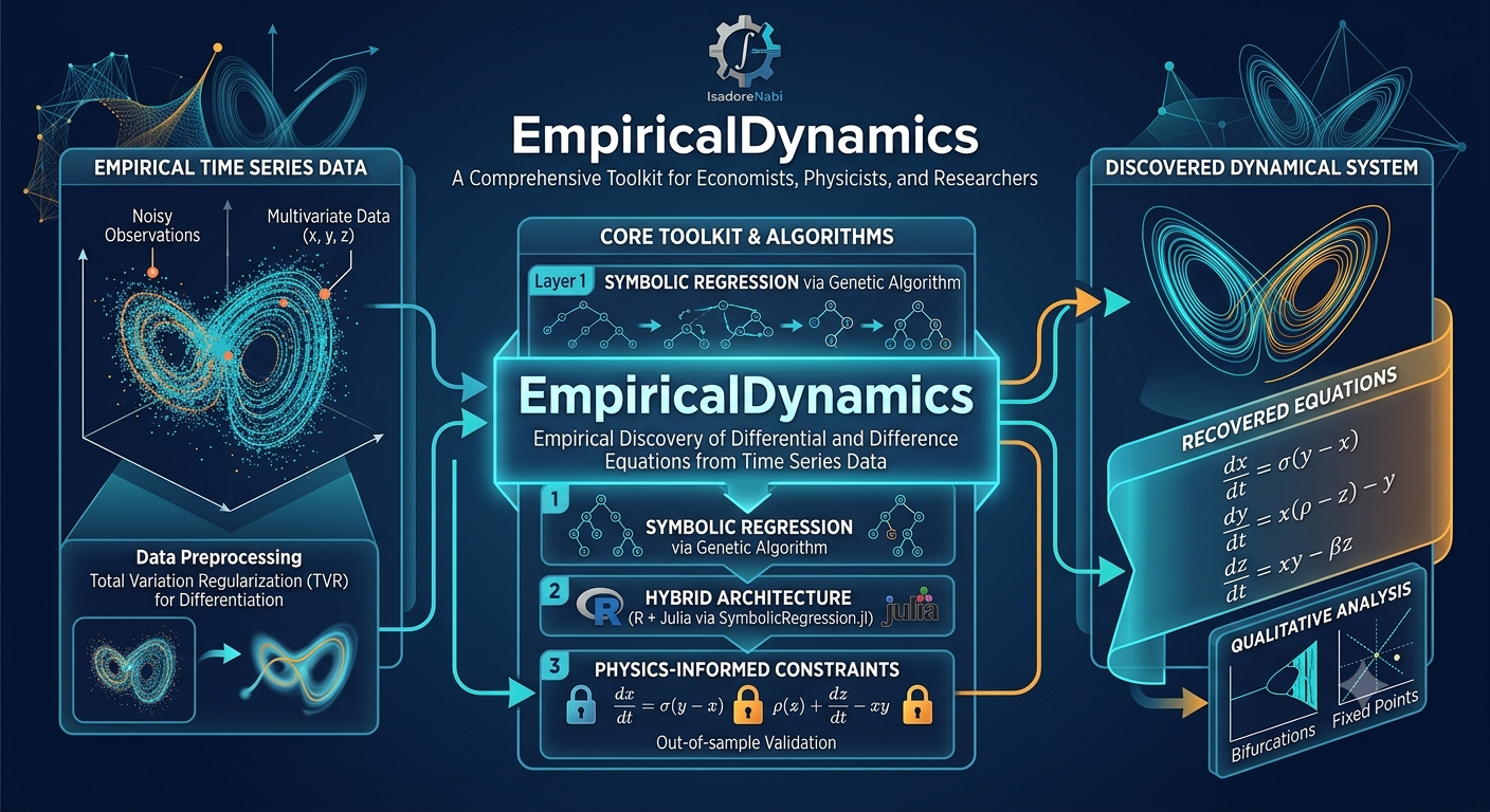 Discovering the Equations Behind Your Data: A Look at EmpiricalDynamics library in R